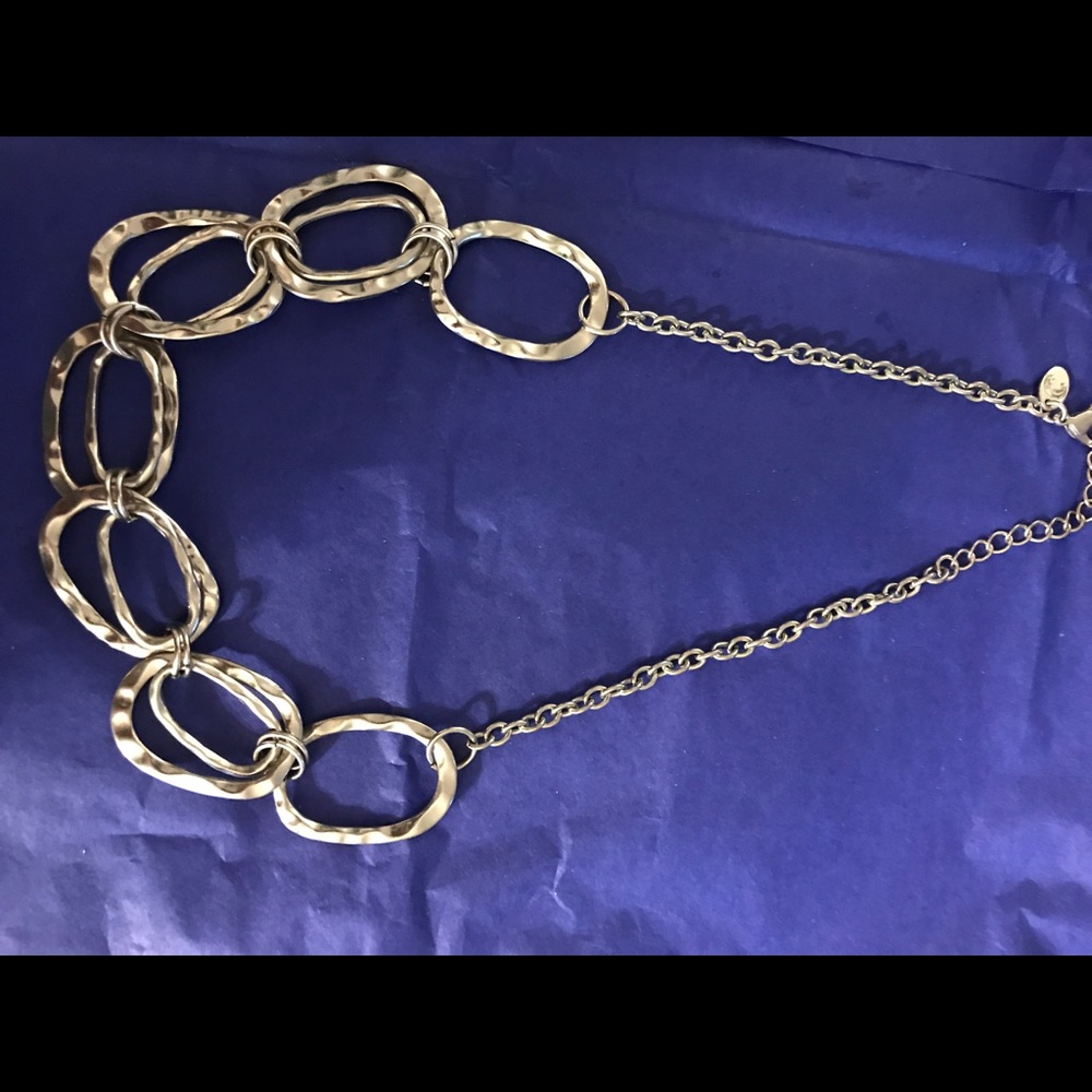 Chicos silver necklace